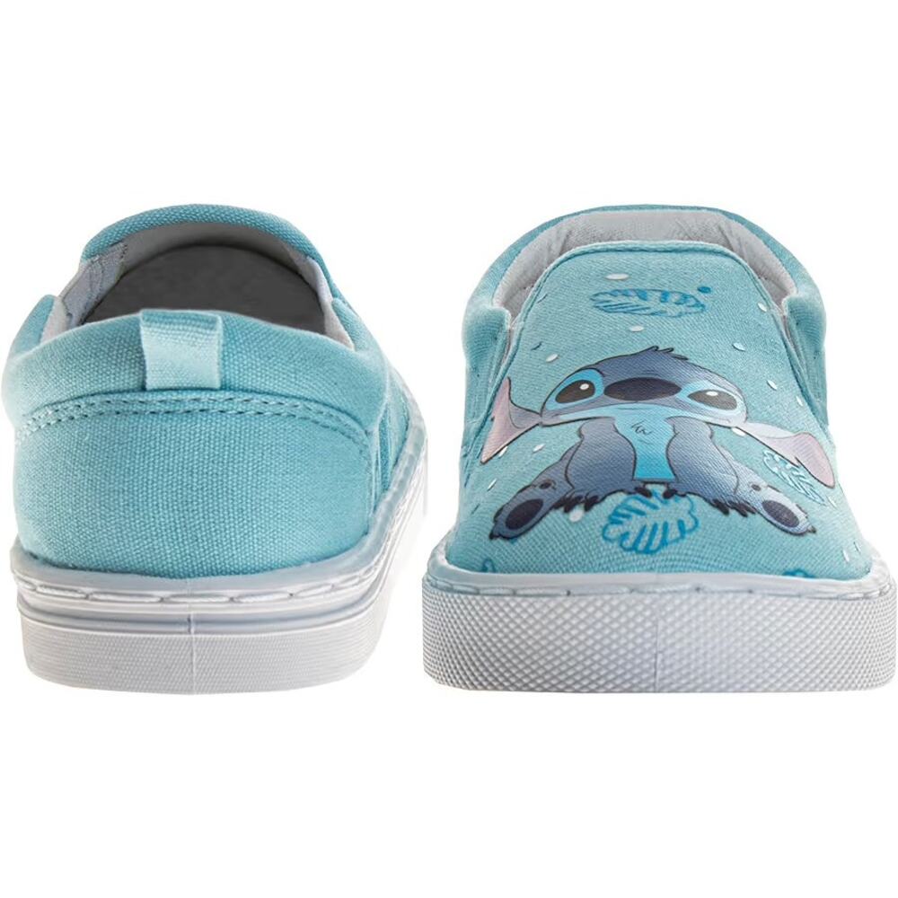 Disney Lilo and Stitch Lowtop Sneakers - Stitch Low Top Shoes Slipon Size 6 - Picture 2 of 8